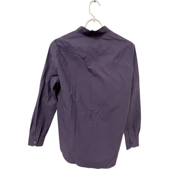 Massimo Dutti Womens Button Shirt Blouse XS Poplin Long Sleeve 5134/792 NWT - Picture 4 of 11